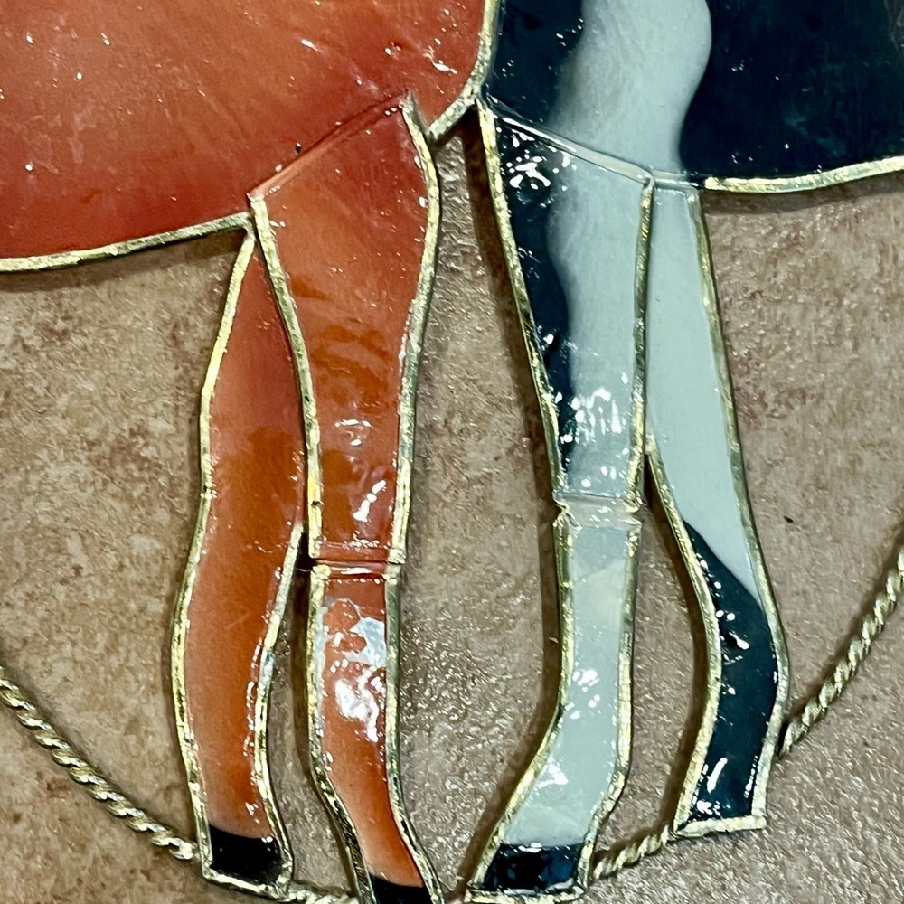 Stained Glass Horse Wall Art - Picture 6 of 10
